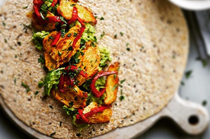 <p>Ket foto: resep ayam pedas bungkus alpukat (foto/Instagram/@dairyfreenoms)</p>

