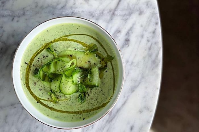 <p>Ket foto: resep membuat sup mentimun (foto/Instagram/@nikki_najafi)</p>
