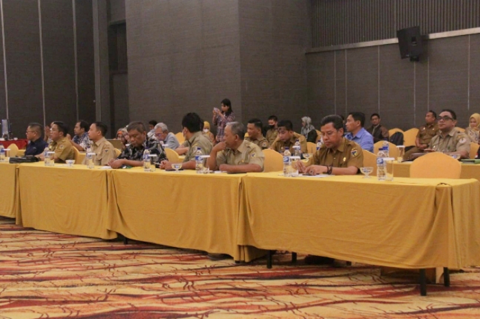 <p>Keterangan Foto : Workshop FOLU Net Sink 2030, (Foto/Bidang Humas Pemprov Sulteng)</p>

