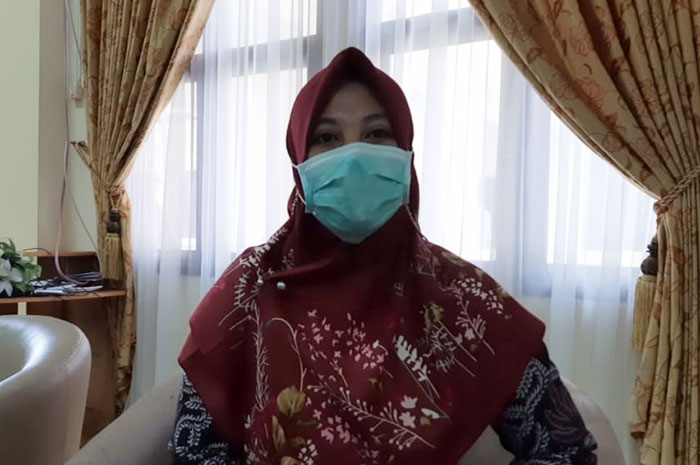 <p>Foto: Kabid Pengendalian Penyakit Menular Dinkes Parigi Moutong, Wulandari Marasobu.</p>
