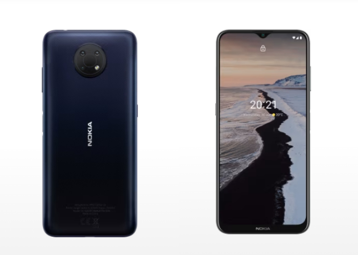 Ket foto: HP Nokia G10 dan sisi menariknya (foto/website resmi Nokia)