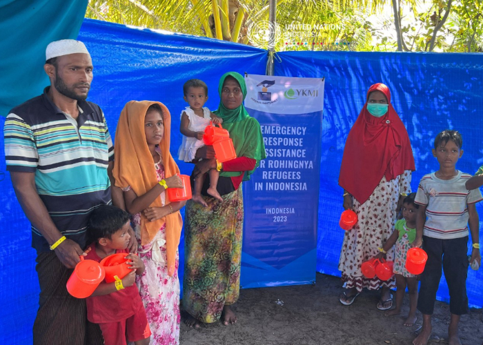 Ket. Foto: Pengungsi Rohingya Dibawa Kembali ke Aceh Timur Karena Belum Ada Izin dari Pemkot Lhokseumawe (Foto/X/@UNinIndonesia)
